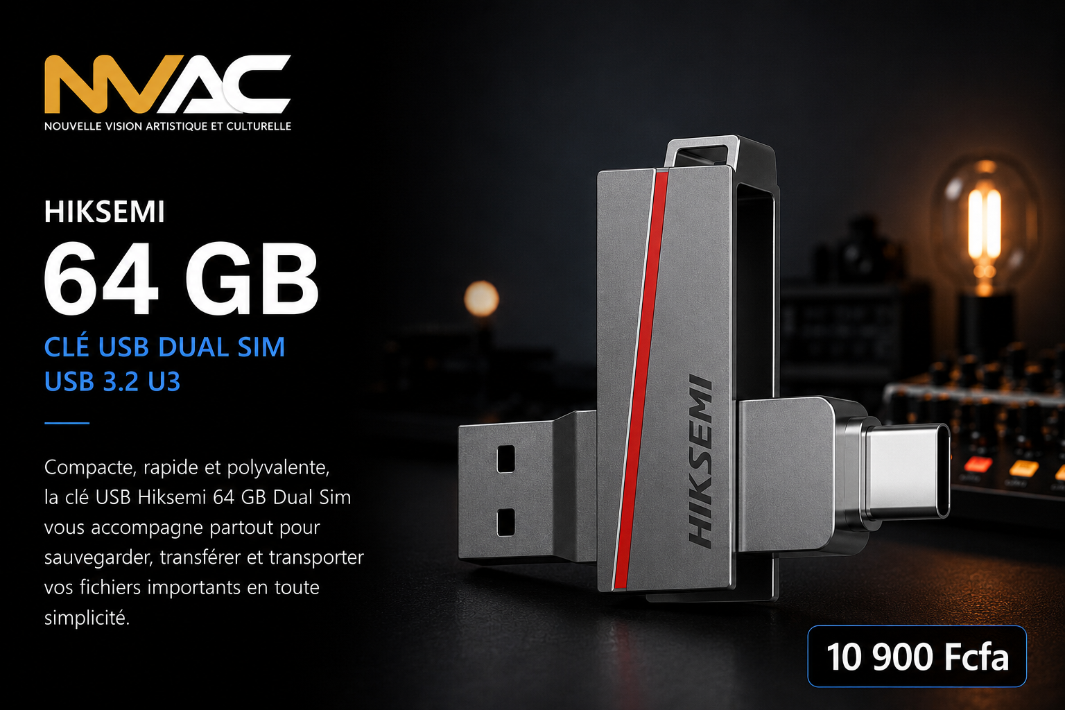 Clé USB Hiksemi NVAC